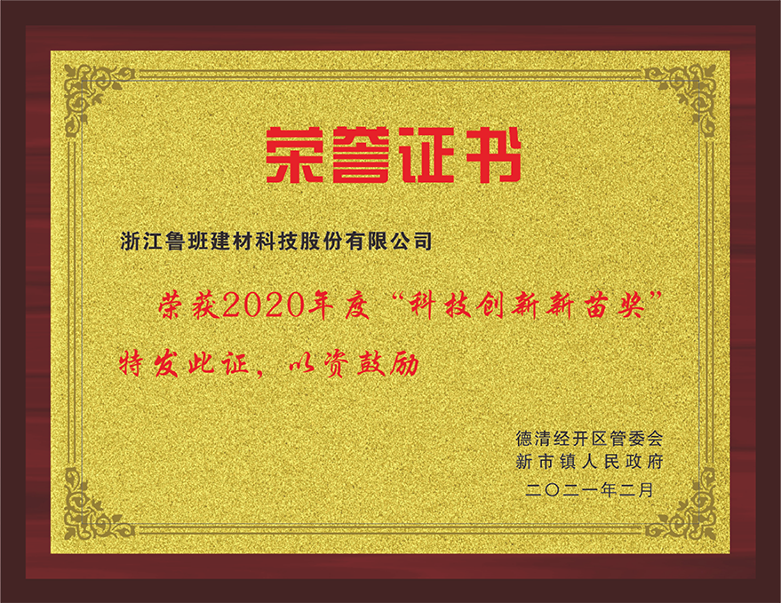 科技創(chuàng)新新苗獎(jiǎng)