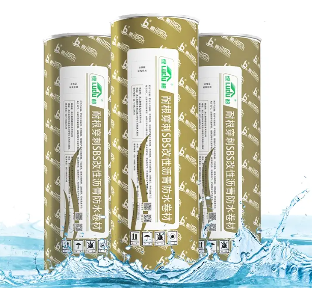 魯班產(chǎn)品｜“綠都”SBS耐根穿刺改性瀝青防水卷材 